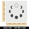 Moon Phases Circle Wall Cookie DIY Craft Reusable Stencil